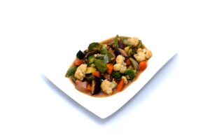 Stir fried mixed veg